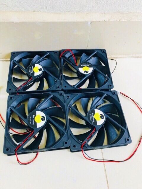 Quạt Tản Nhiệt  12cm nguồn 12v 0.28A