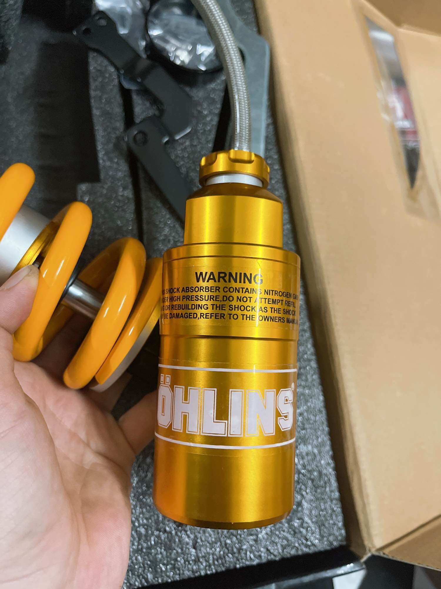 Phuộc ohlins bình dầu gắn winner winx