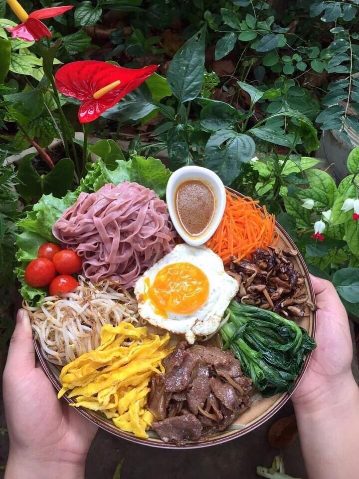 0,5kg phở gạo lứt đỏ dẻo ( lứt nương) Điện Biên