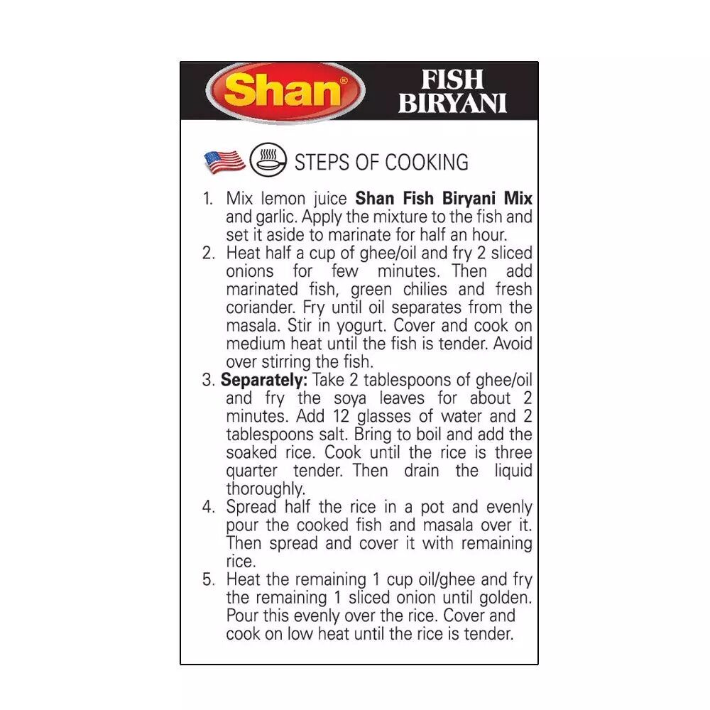 SHAN Fish Biryani (50g)
