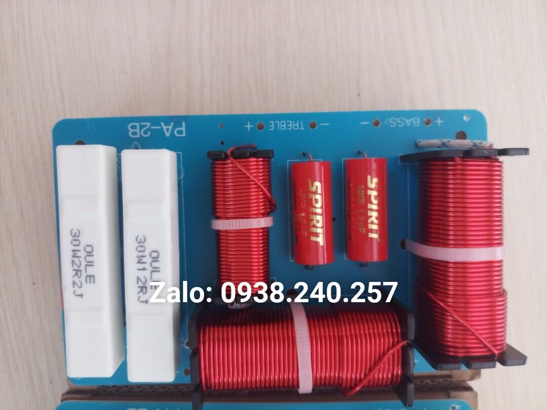 [GIÁ 2 CÁI]Phân tần 2 bass+1 treble PA-2B ( giá 1 cặp)- phân tần PA2B - mạch phân tần loa