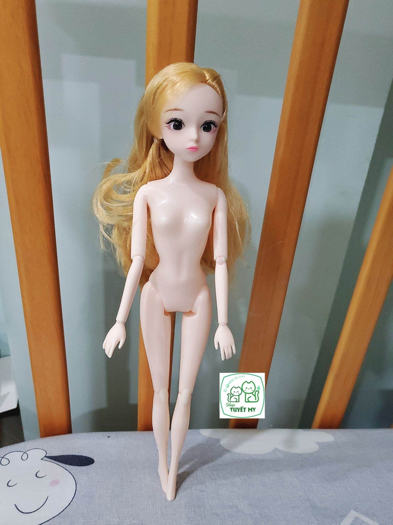 [HCM]BÚP BÊ KHỚP MẮT NGỌC TÓC RẤT DÀY