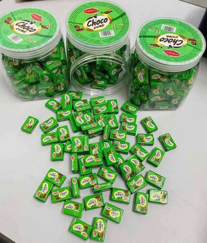 Kẹo CHOCO CUBE Đài Loan Hộp 120 Viên 📮