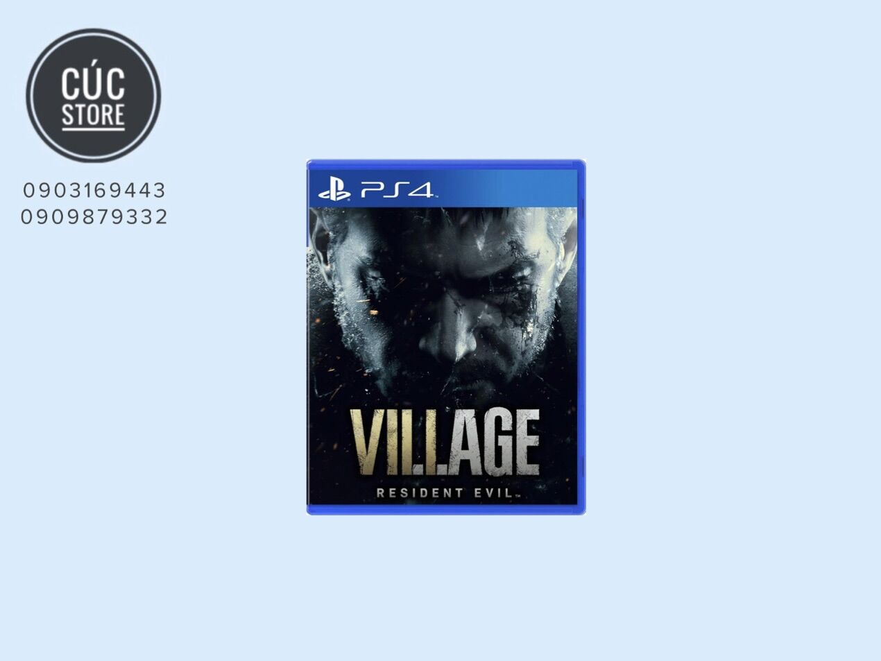 Đĩa chơi game PS4: Resident Evil 8 Village