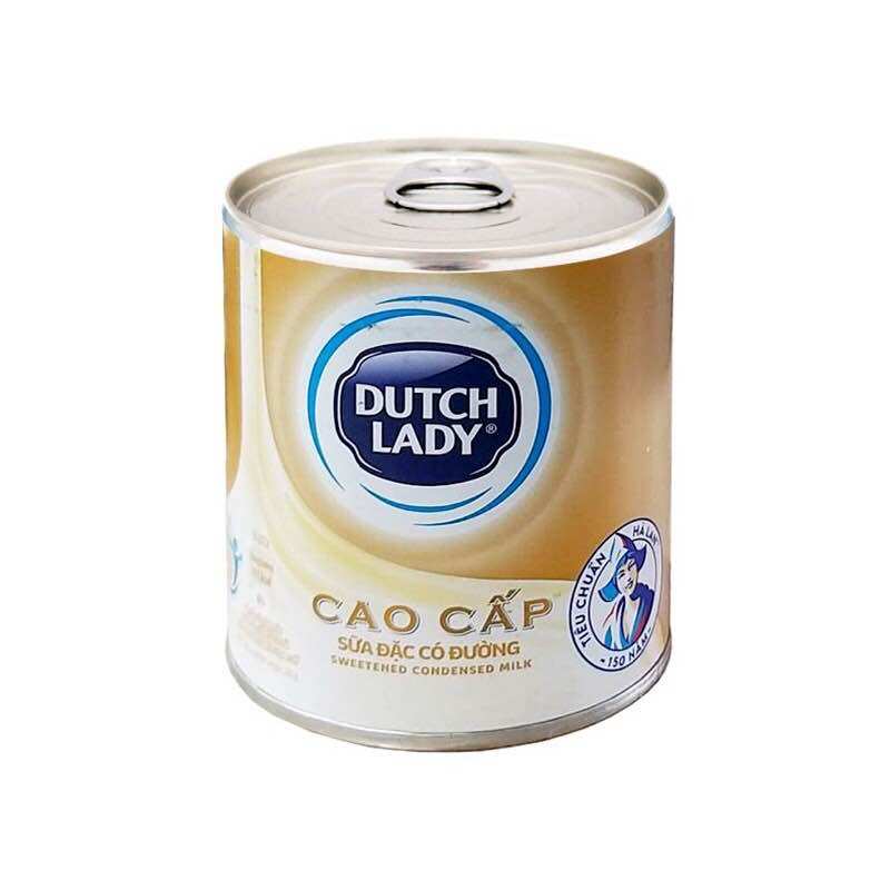 Sữa đặc dutch lady cao cấp có đường 380g/lon