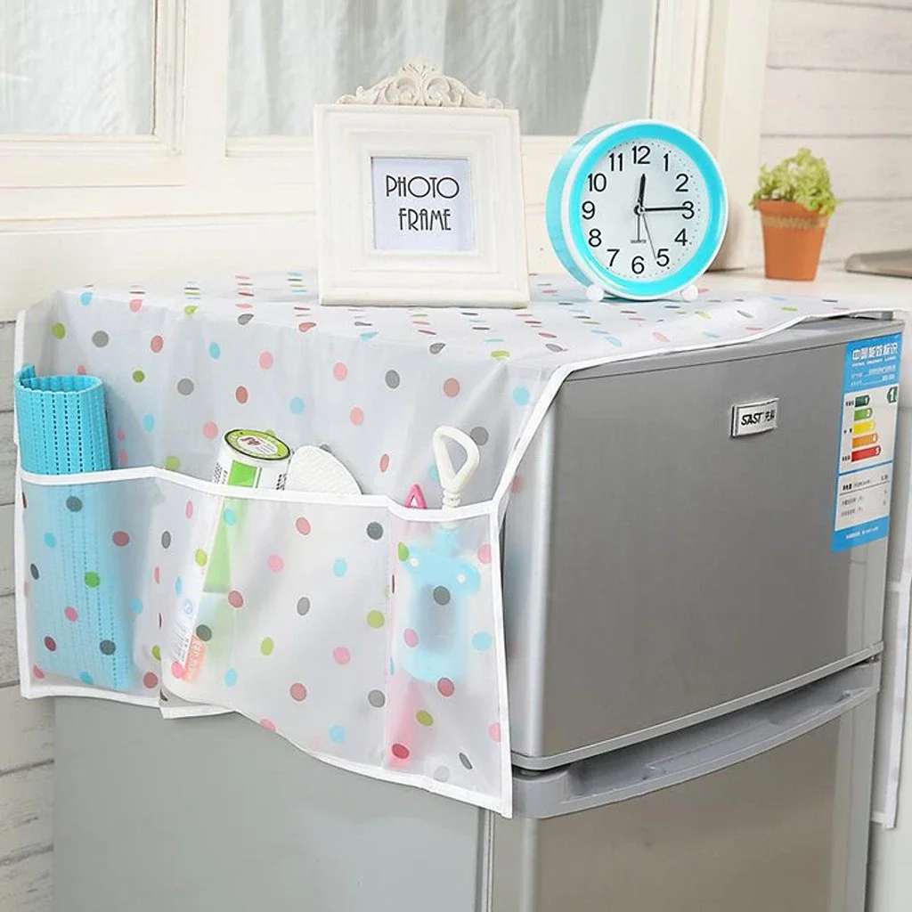 Tấm phủ bảo vệ tủ lạnh có túi chứa đồ