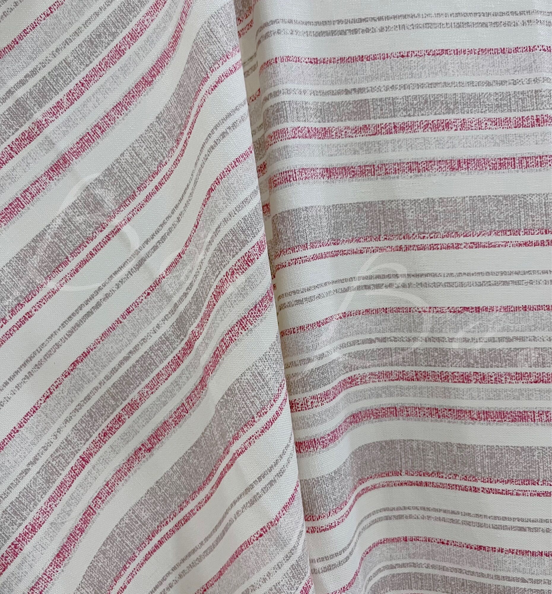 Vải linen bột sọc nhuyễn mềm mịn rũ khổ 1m45