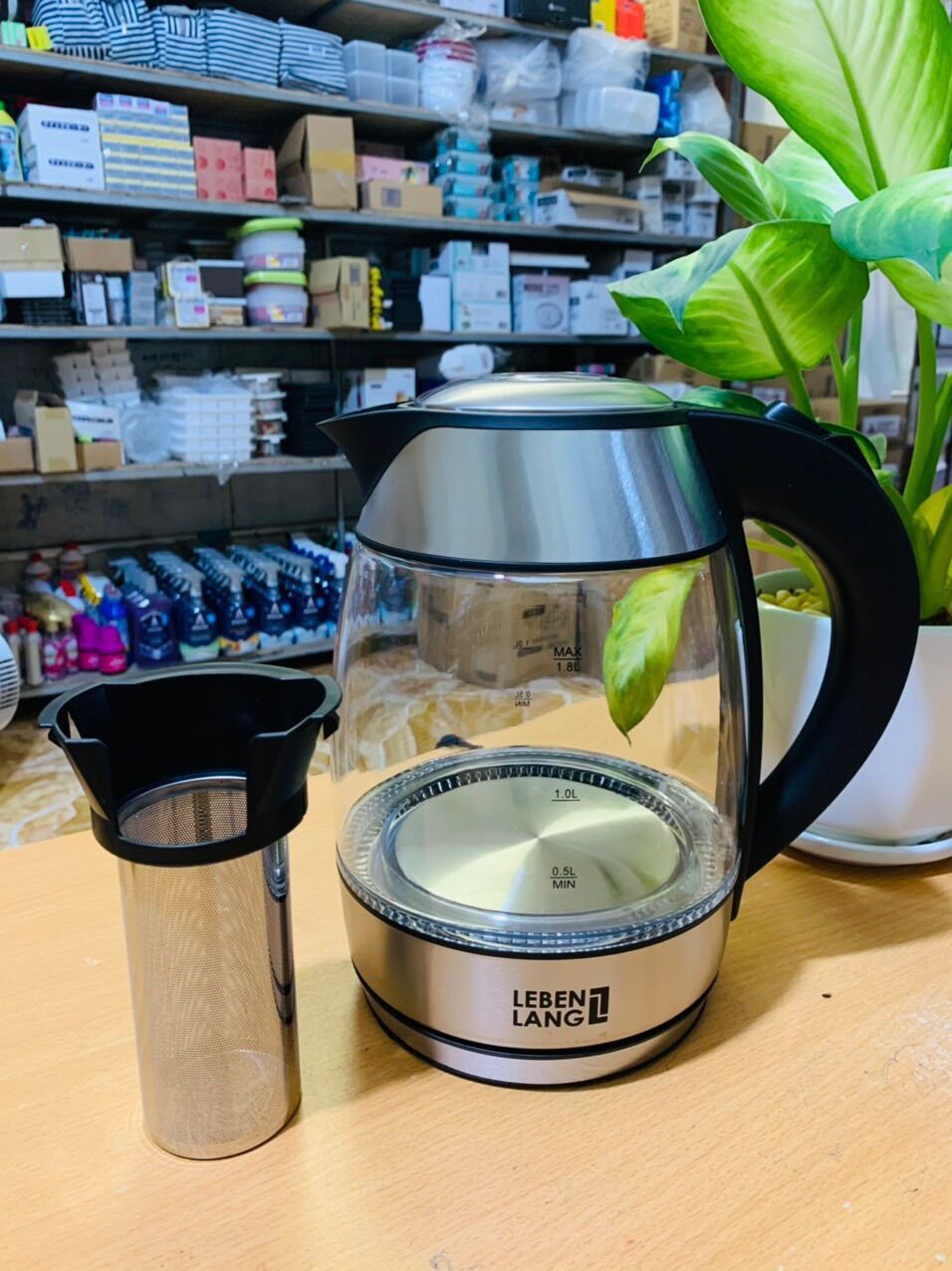 Siêu tốc 1.8 lít thuỷ tinh
