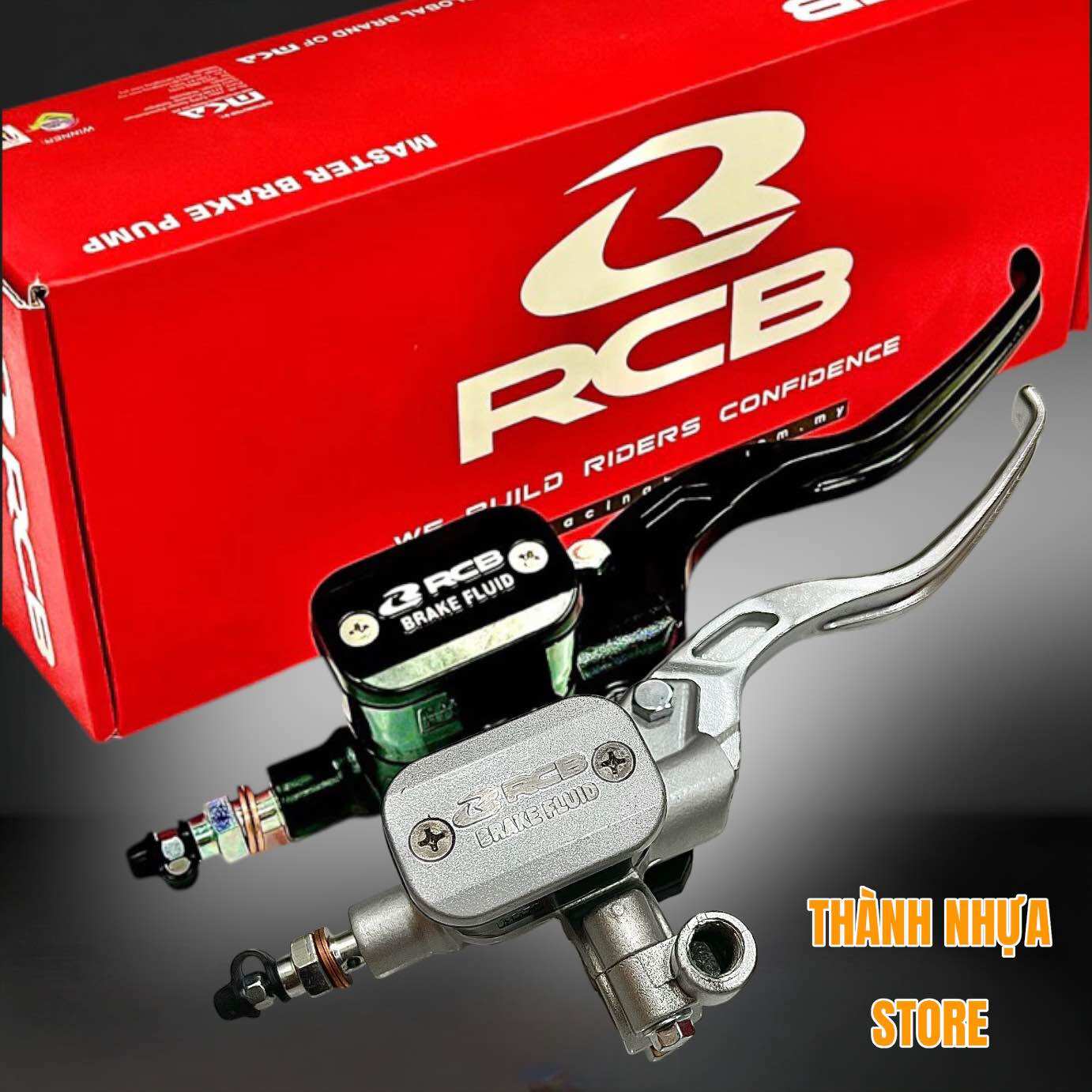 Tay thắng Tep Racing CNC bình dầu liền các dòng xe