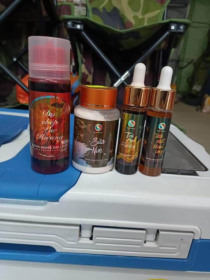 Bộ 4 lọ hương liệu sa phạm câu đài, câu lục, câu lăng ce