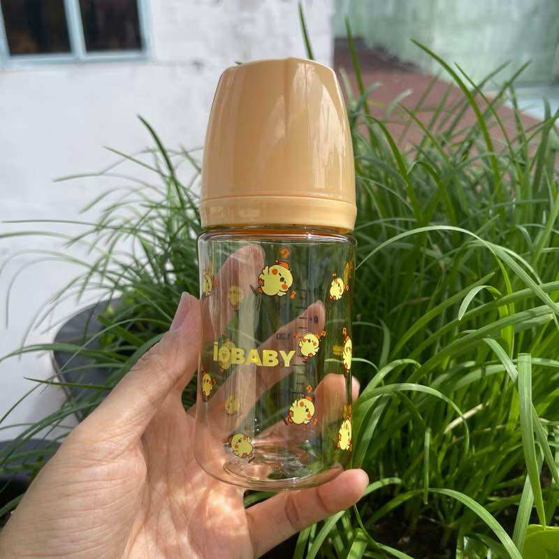 Bình sữa cổ rộng iO baby 170/270ml (có hộp)