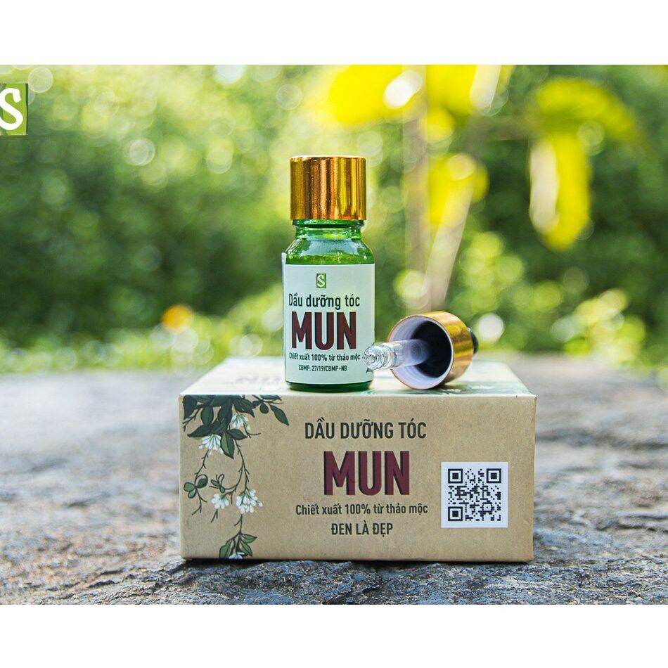[CHÍNH HÃNG] Dưỡng tóc MUN 10ml HTX Sinh Dược, dưỡng tốc tự nhiên chắc khỏe