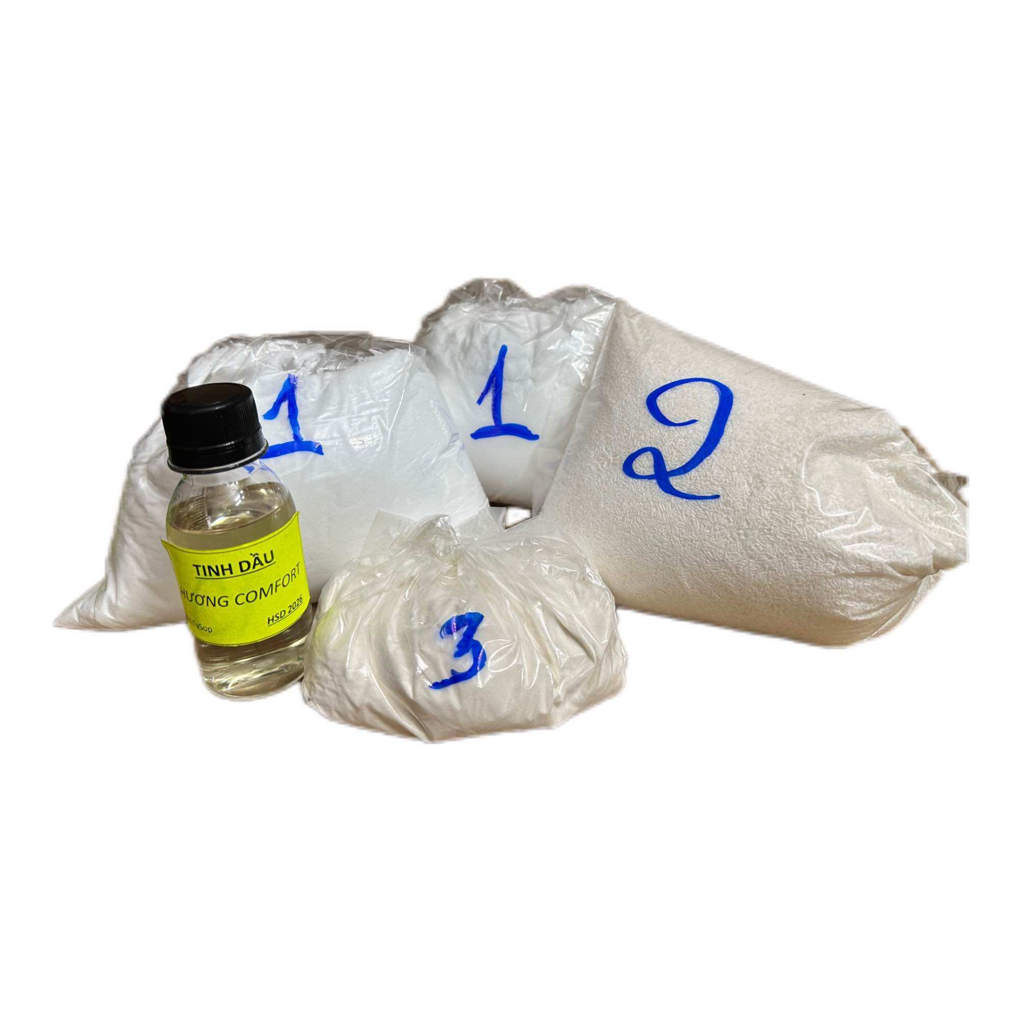 Combo pha 30lit nước giặt tại nhà siêu rẻ