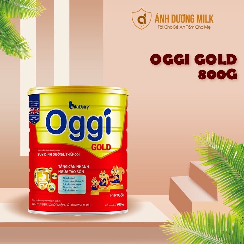 Sữa bột Oggi Gold 900g