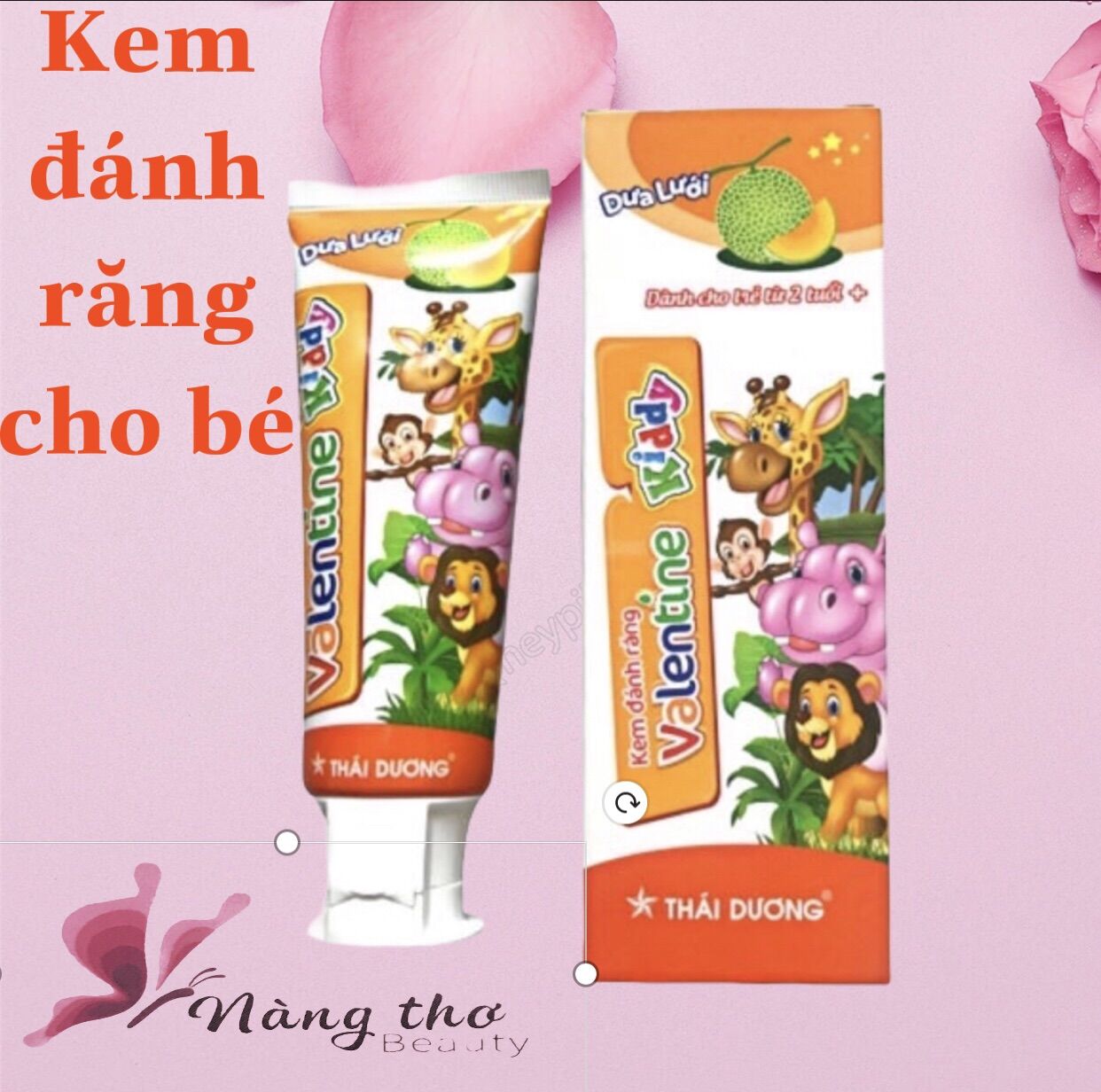 ??kem đánh răng valentine kiddy cho bé????