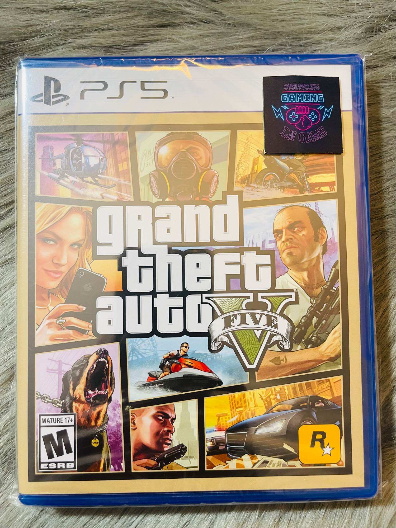 Đĩa Game PS5/PS4 : Grand Theft Auto V (new)