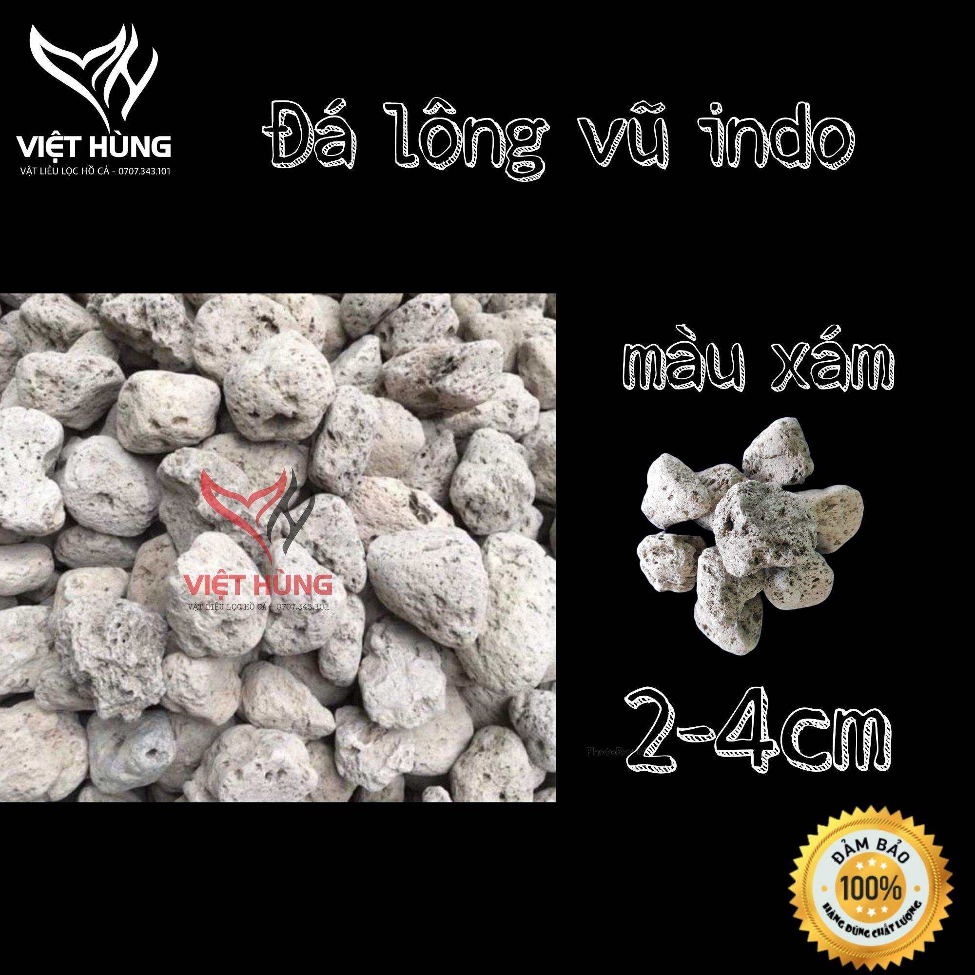 đá lông vũ indo 1kg Nham Thạch trắng ,Đá bọt size 2-3cm