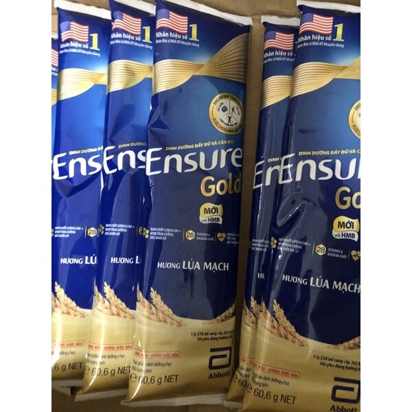 [Date 08/2024] 1 gói Ensure Gold 60,6g/gói