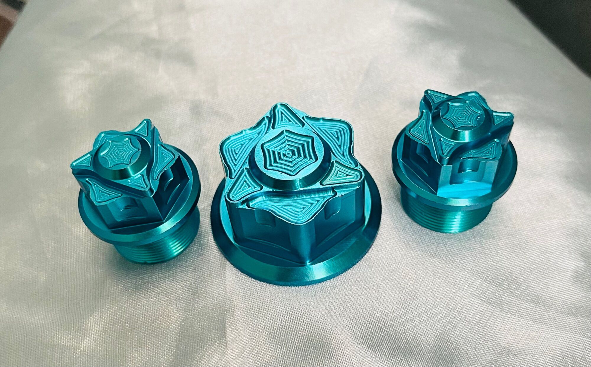 (GR5 XỊN) Combo 3 ốc chảng ba titan lắp gidong raider satria sonic cực đẹp ( có bán lẻ )