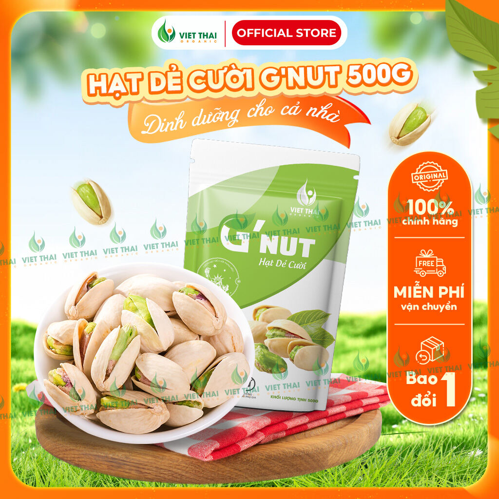  Hạt Dẻ Cười G’Nut Hữu Cơ Nhập Khẩu Mỹ 500g Ngon Loại 1  Ăn Kiêng  Nấu sữa Giảm cân  