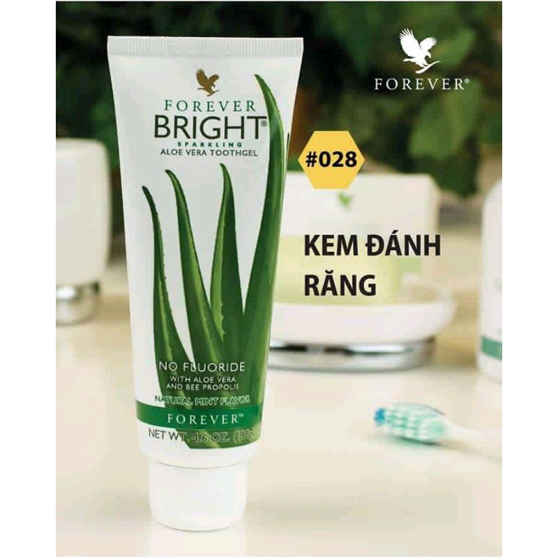 Kem đánh răng lô hội Forever Bright Toothgel