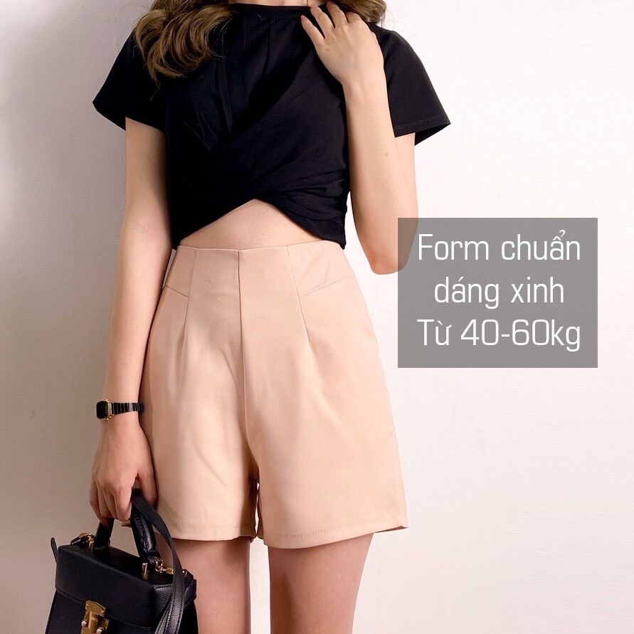 Quần short cạp cao - 022
