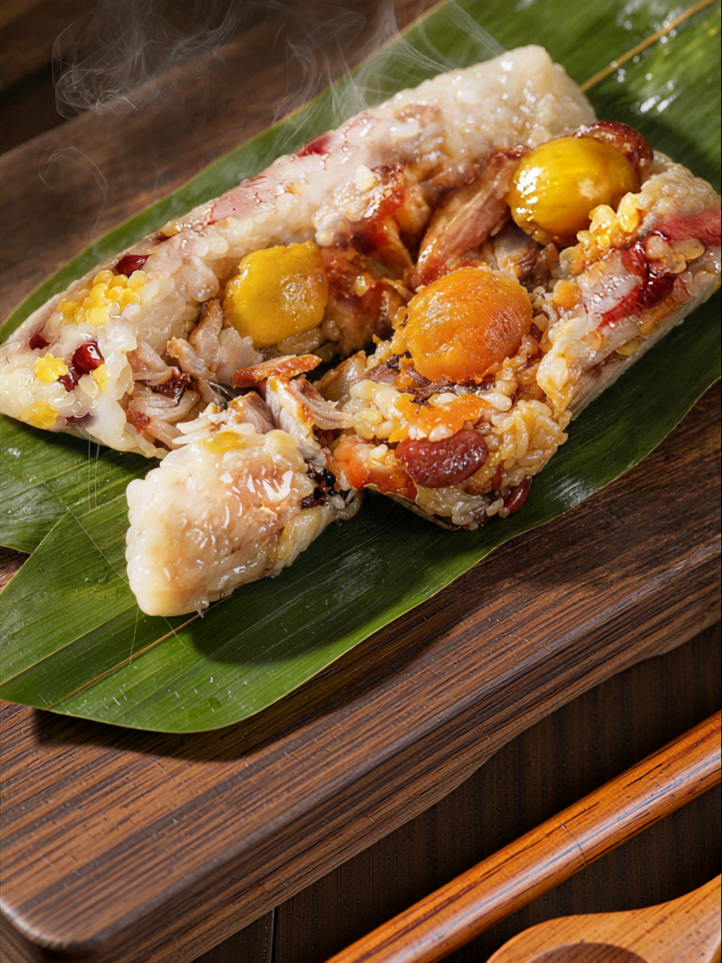 Thực Phẩm Tiện Lợi Bữa Sáng Zongzi Thịt Đặc Sản Guilin
