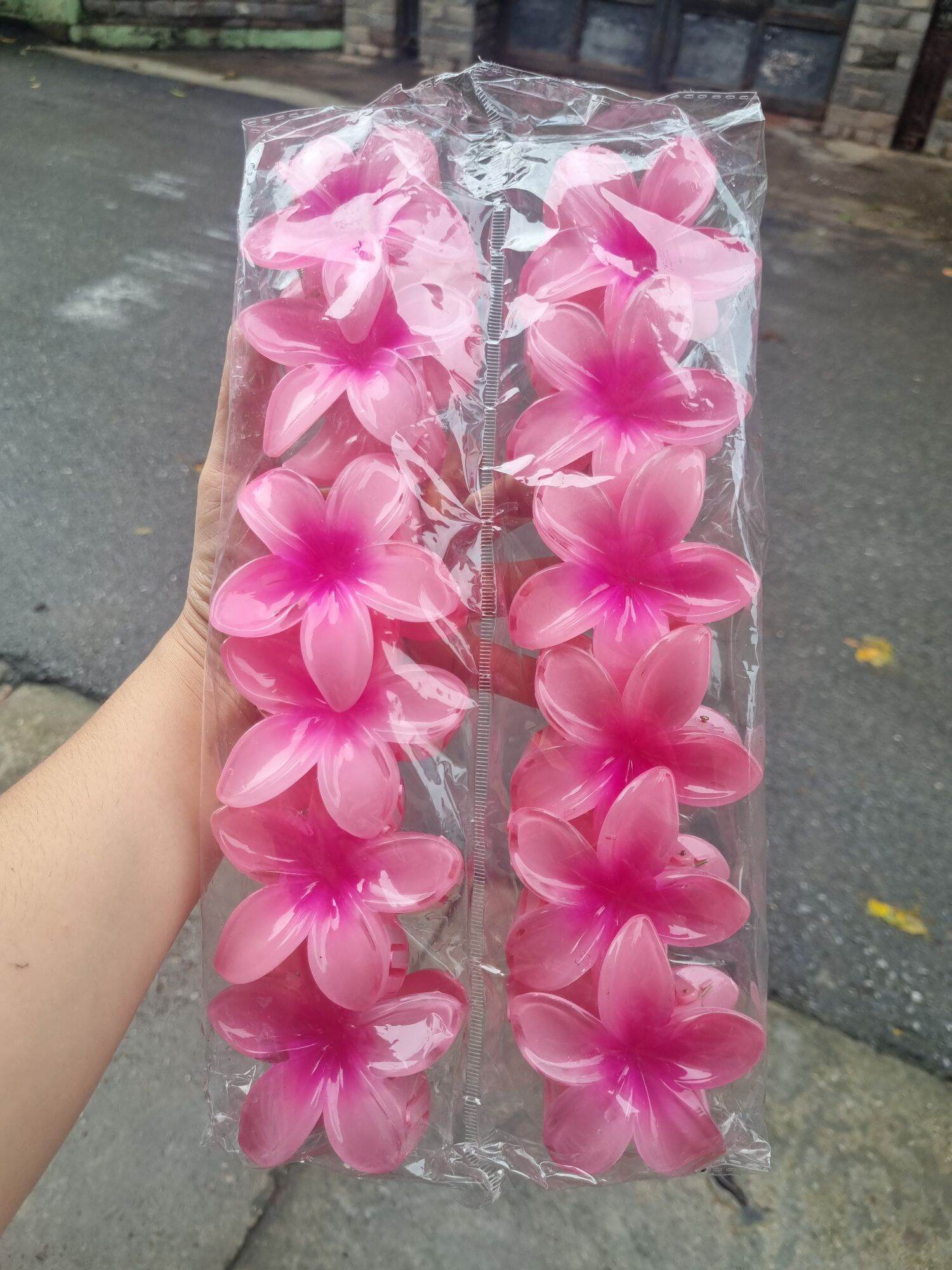 sỉ lốc 12 chiếc kẹp hoa sứ 4cm,6cm,8cm