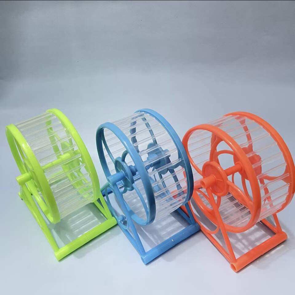 Wheel chạy nhựa teroso cho hamster tập thể dục giải trí 12cm