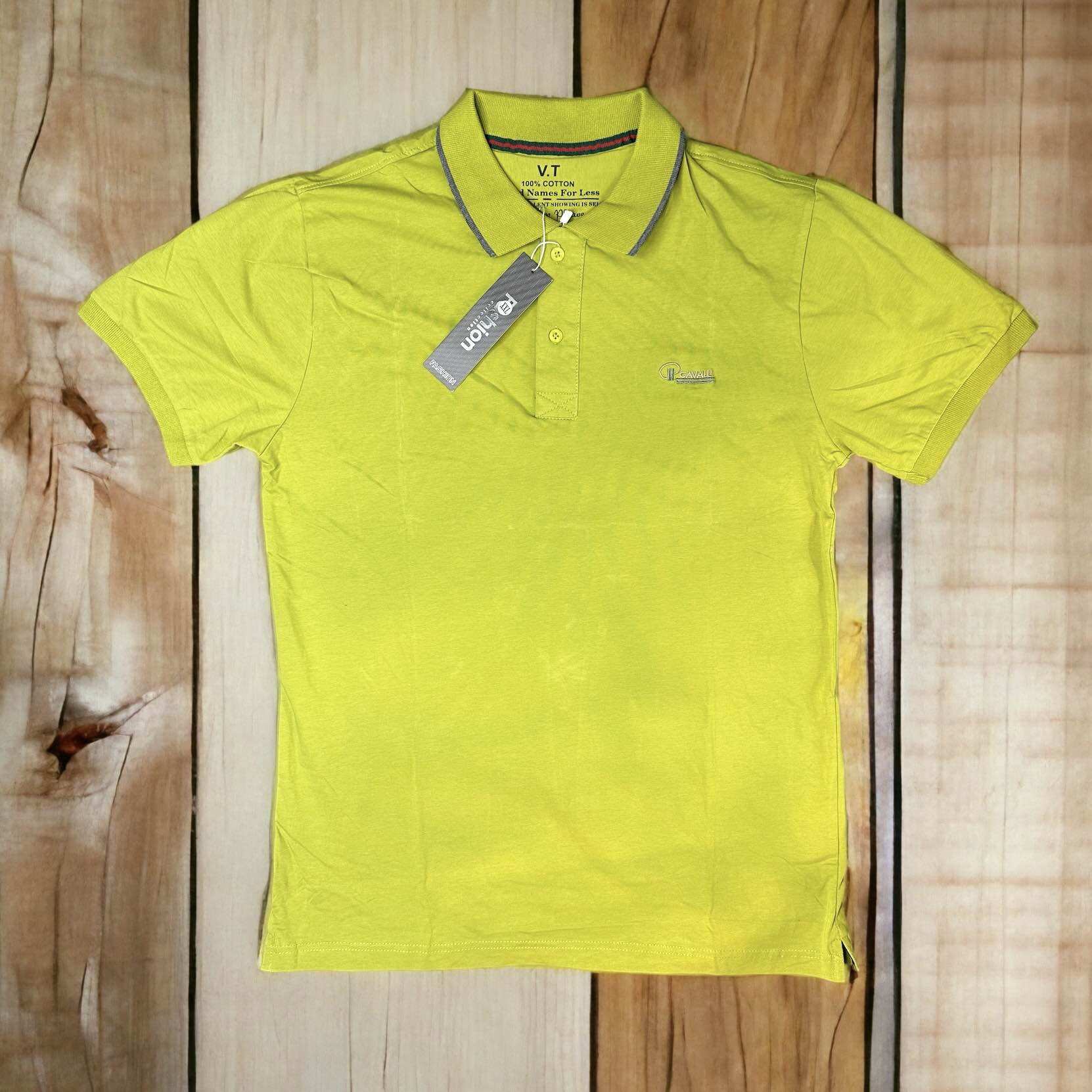 Áo thun polo nam cotton cổ bẻ