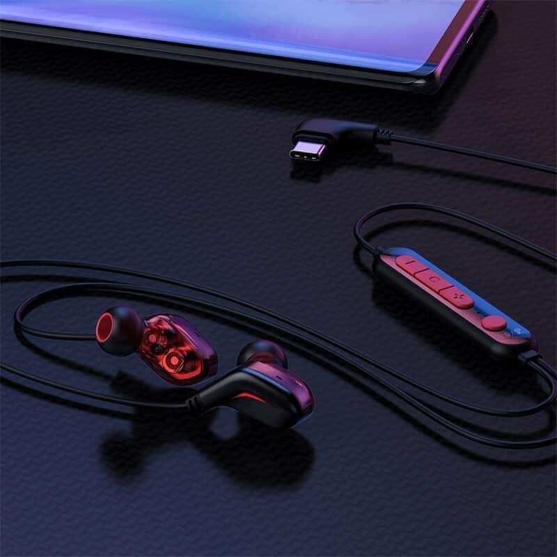 Tai nghe dây TYPE-C Baseus C18 GAMO Immersive Virtual 3D