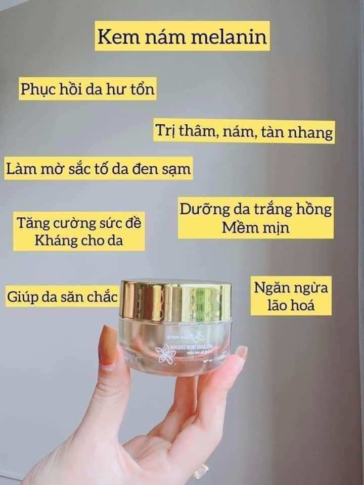 Kem tri nam melasma skin saffron nano