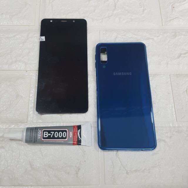 Combo Bộ Vỏ + Màn Hình Samsung A750 Q-LED Hàng Cao Cấp Tặng Tuýp Keo