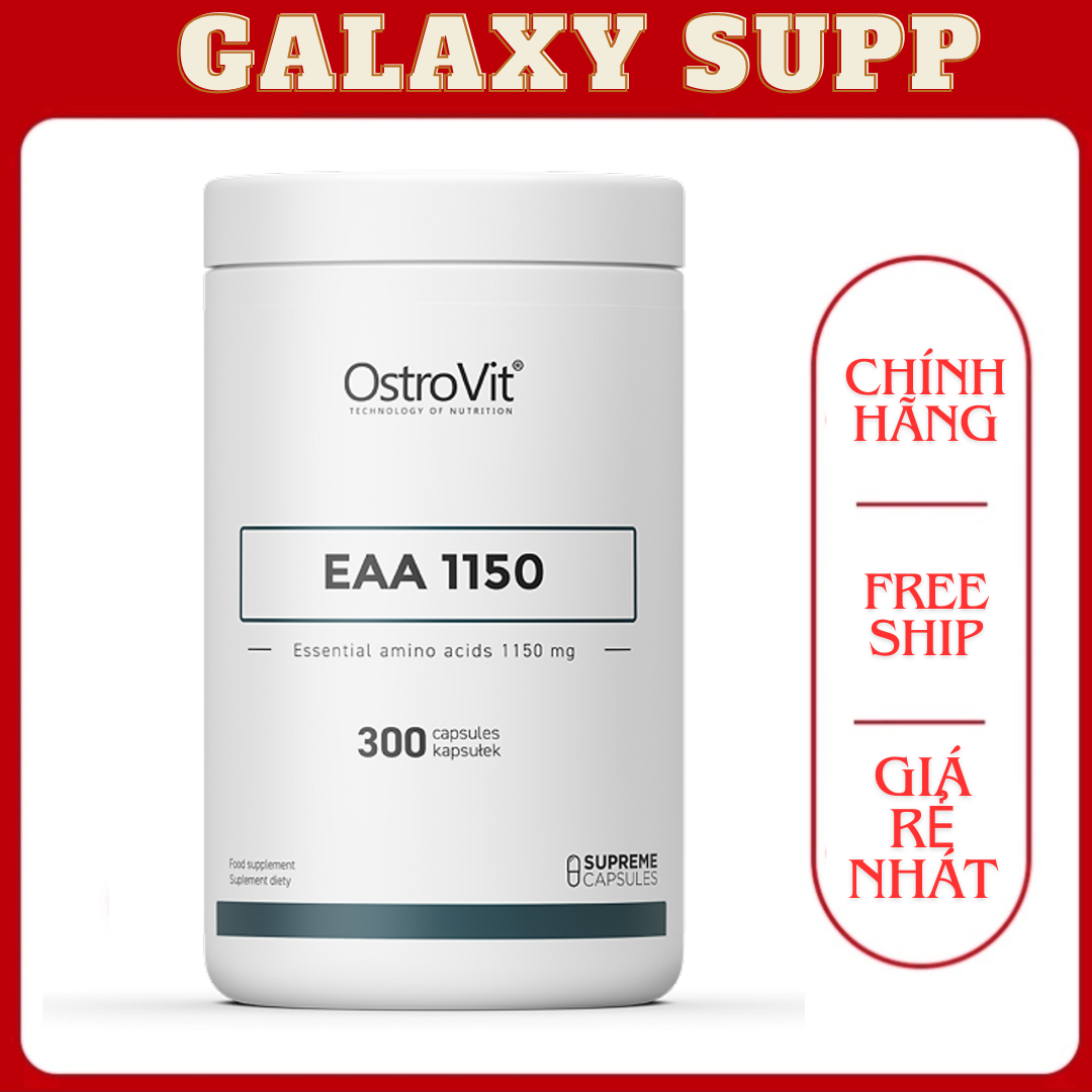 Ostrovit EAA 1150mg Tăng Cơ Phục Hồi Cơ Bắp 300 Viên