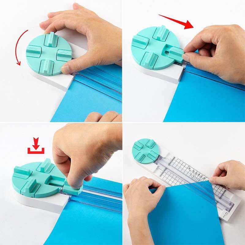 Bàn cắt giấy 4in1 với 4 đầu cắt