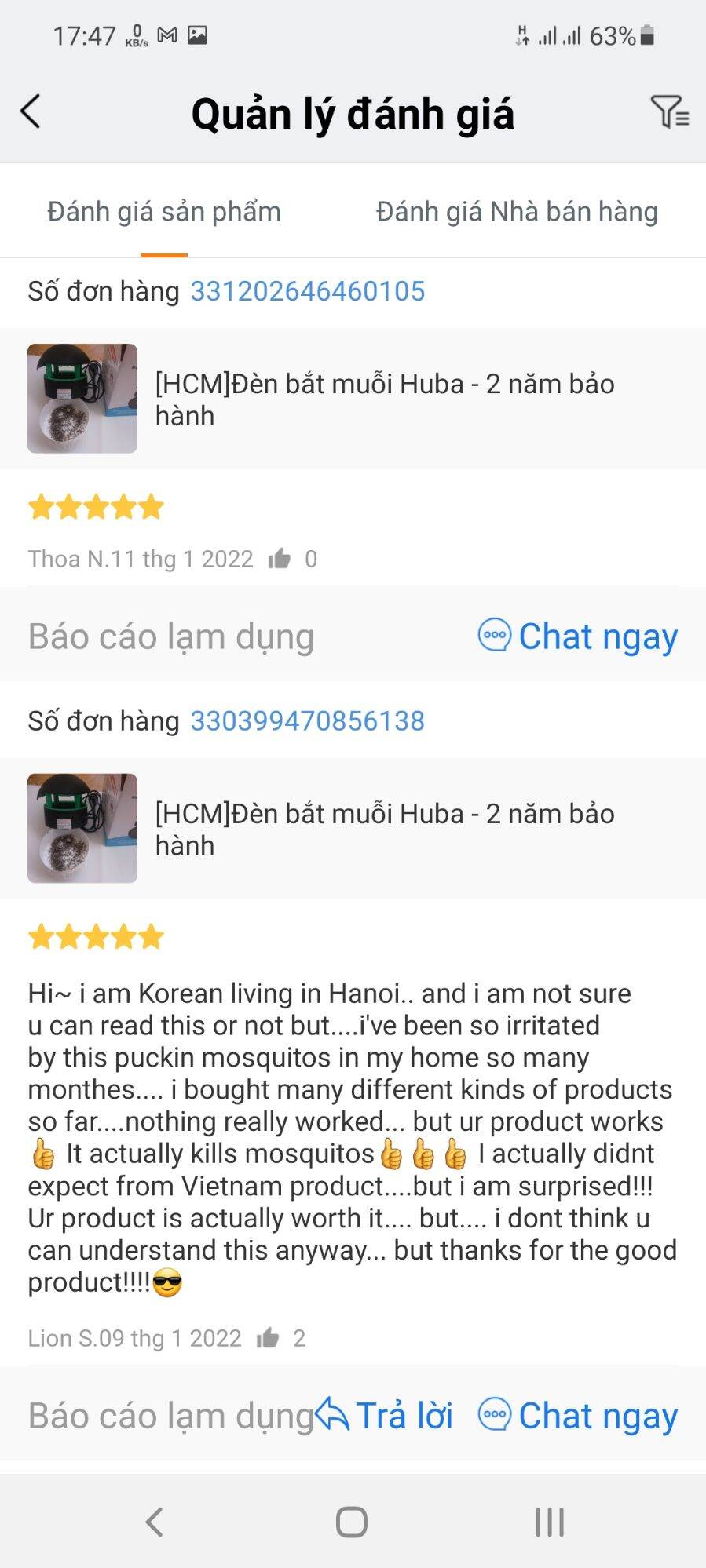 Đèn bắt muỗi Huba - 2 năm bảo hành - đọc kĩ mô tả