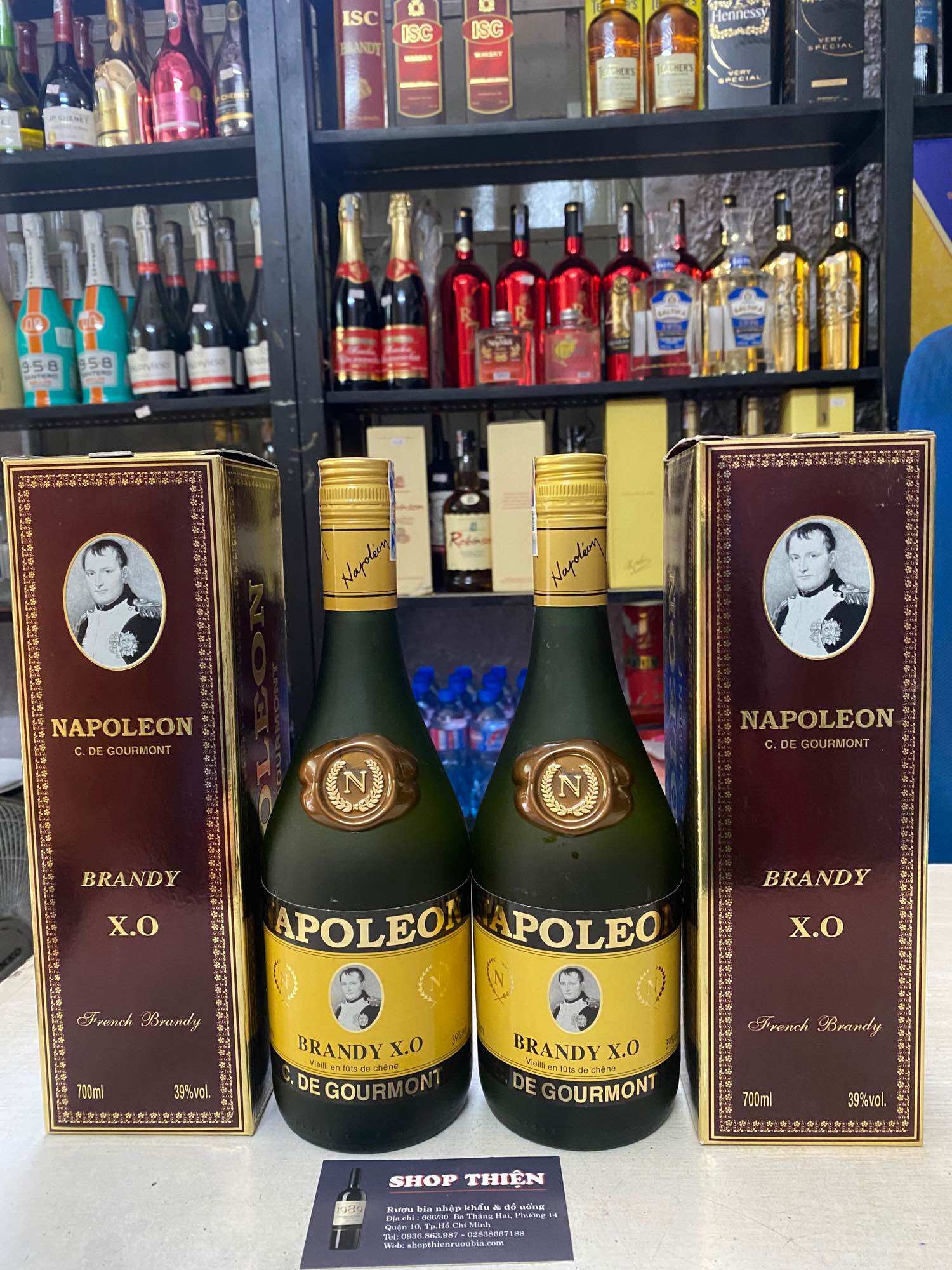 NAPOLEON BRANDY XO 39% 700ml