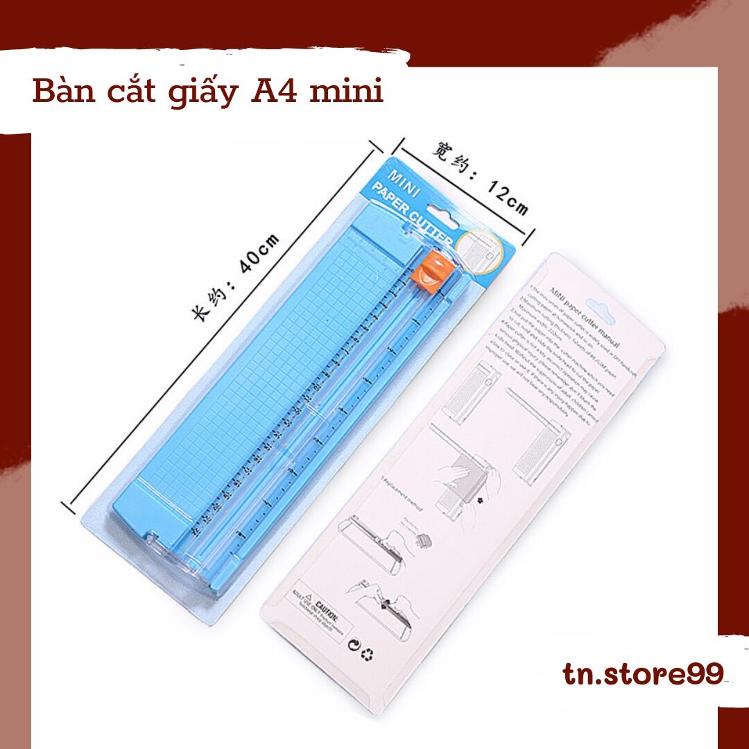 BÀN CẮT GIẤY KHỔ A4 MINI SIÊU TIỆN LỢI