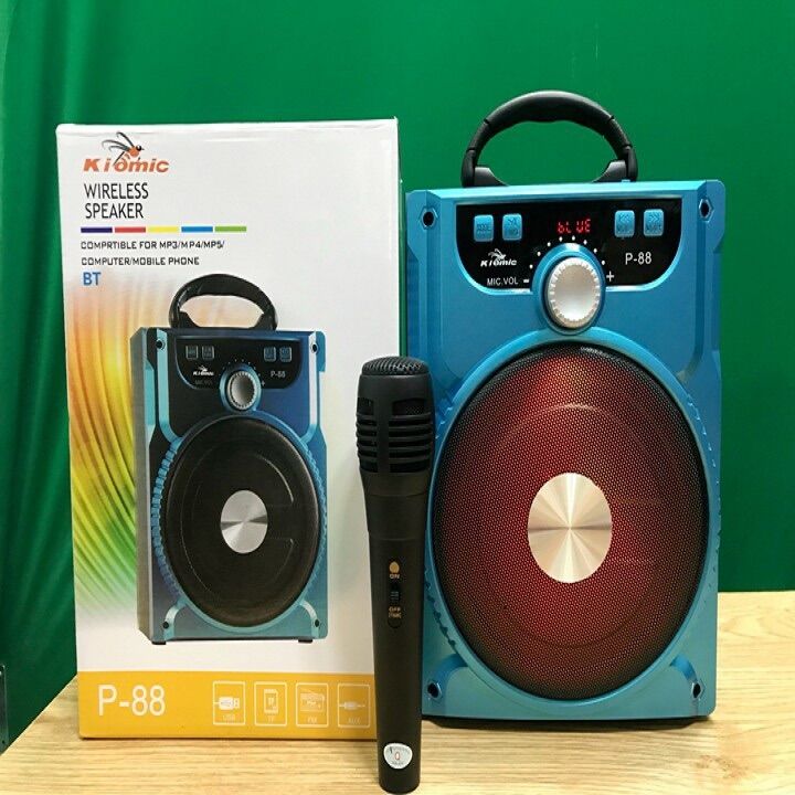 LOA KARAOKE MINI BLUETOOTH XÁCH TAY KÈM MICRO