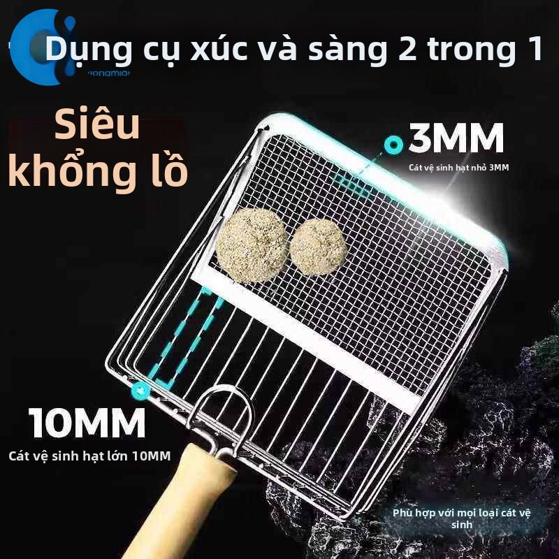 MENGMIAN | Metal Large Cat Litter Scoop - Thương hiệu MENGMIAN Giá 333,000 Đồng*Miễn phí vận chuyển