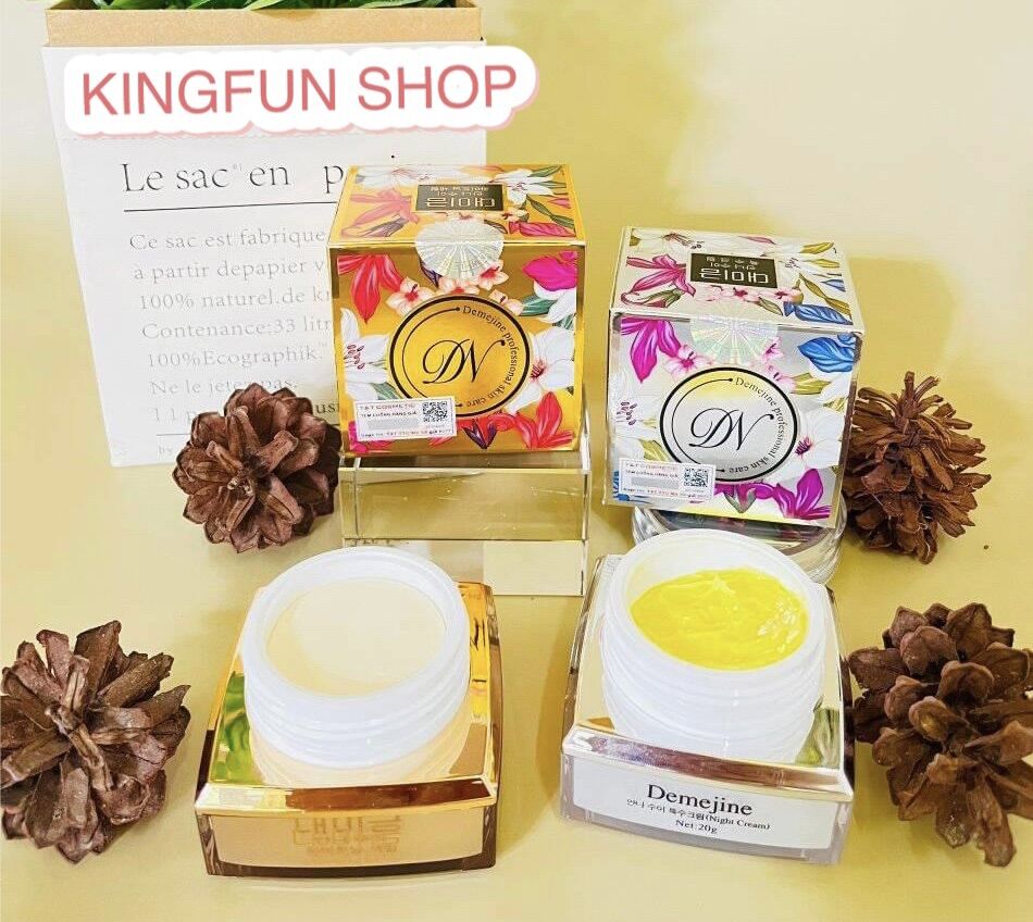 Kem Demejine chính hãng dưỡng trắng giảm mụn