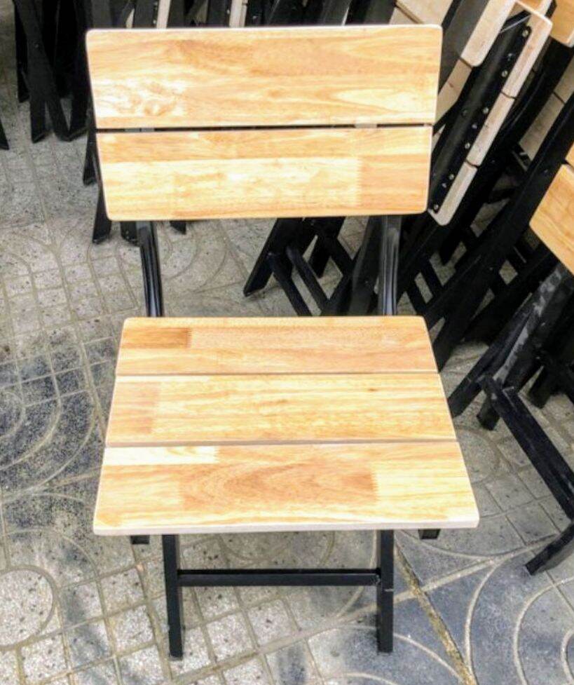 GHẾ GỖ THÔNG QUÁN NHẬU - CAFE