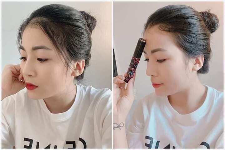 Chuốt tóc con vào nếp