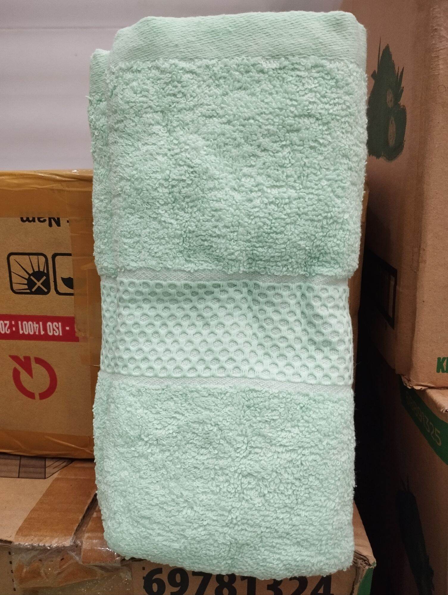 Khăn bông sợi coton (50cm x 100cm)