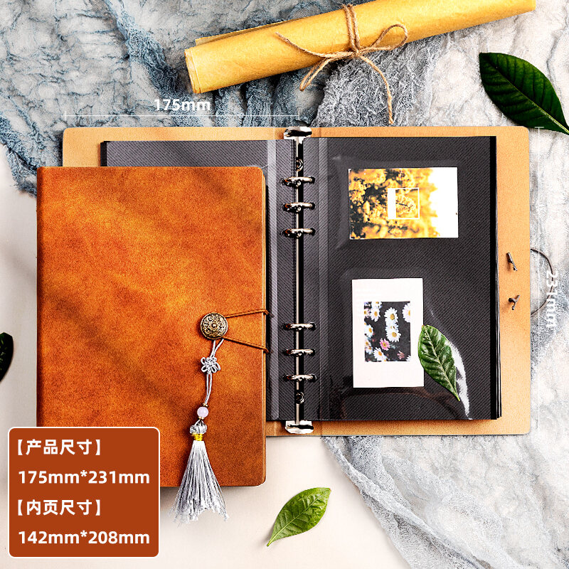 Album ảnh kiểu tự dán album ảnh thủ công diy cặp đôi trang rời album ảnh sổ tay in màng sổ lưu niệm du lịch album ảnh tự ghi chép tự dán album ảnh đặt làm album ảnh 5 inch 6 inch dành cho gia đình trưởng thành