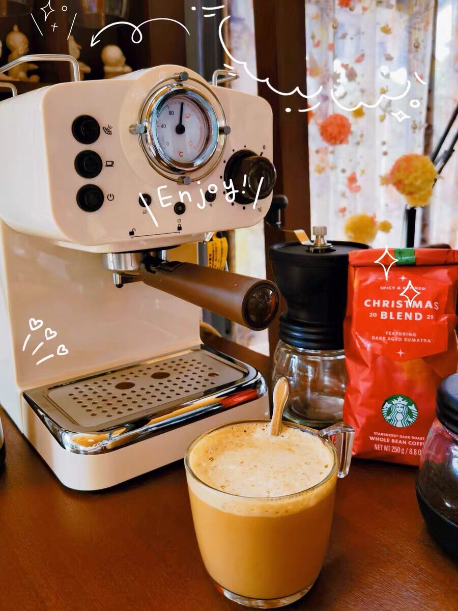 Máy pha cafe Lifease phong cách retro vintage