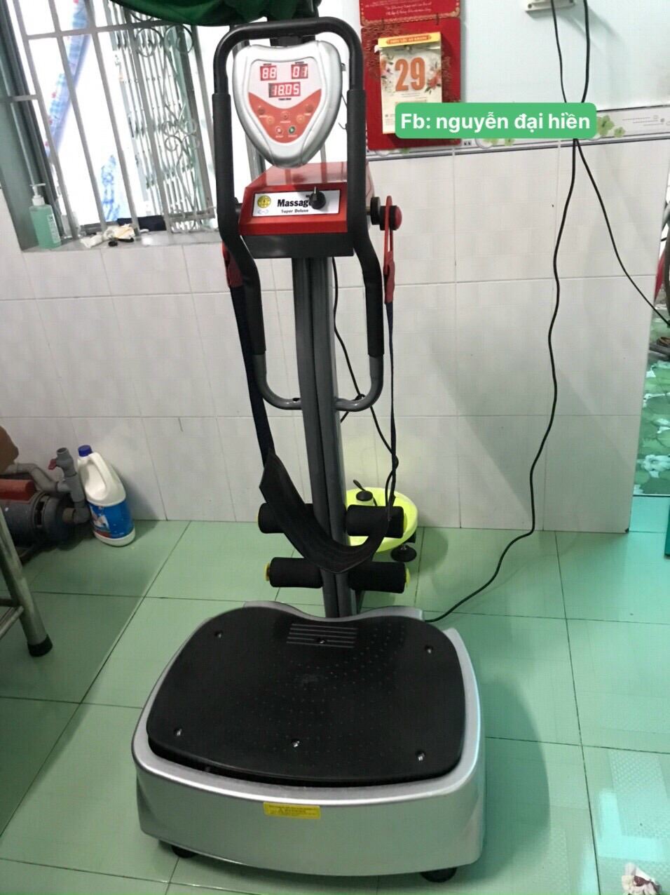 Máy rung toàn thân 4 chức năng. rung chuyên phòng tập. máy massage - ảnh sản phẩm 2