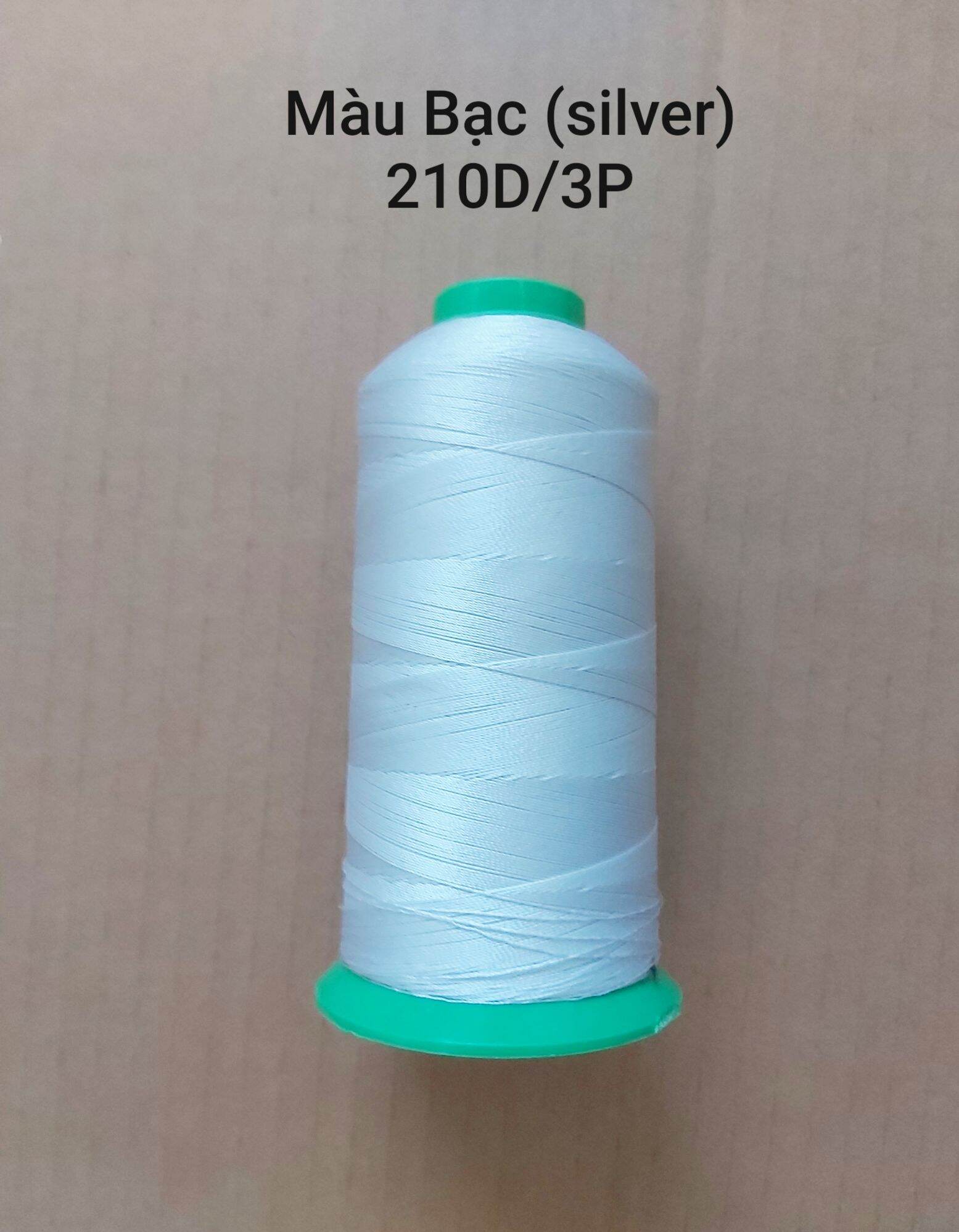 Combo 5 cuộn Chỉ Nylon, Chỉ Dù 210D/2 & 210D/3 (Chỉ may balo, túi xách,...)