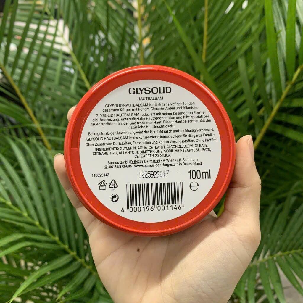 KEM DƯỠNG ẨM CHỐNGE NẺ GLYSOLID HAUTBALSAM