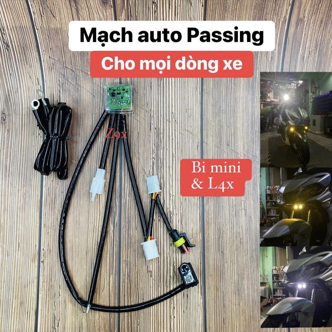 Mạch auto Passing Bi mini, L4x cho Tất cả dòng xe